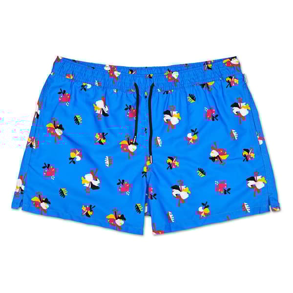 Happy Socks Hibiscus Badeshorts Boxer Flerfarvet M Dreng