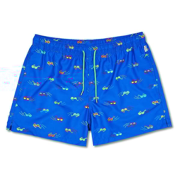 Happy Socks Sunny Days Badeshorts Boxer Blå XL Mand