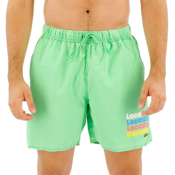 Lacoste Mh9826 Badebukser Grøn L Mand