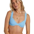 Miniatyrbillede 3 af 3: Billabong Sunrays Chloe Bikinitop Blå XS Kvinde
