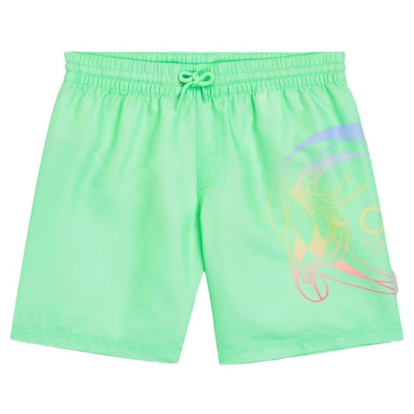 O´neill Circle Surfer 14´´ Badebukser Grøn 14-15 Years Dreng