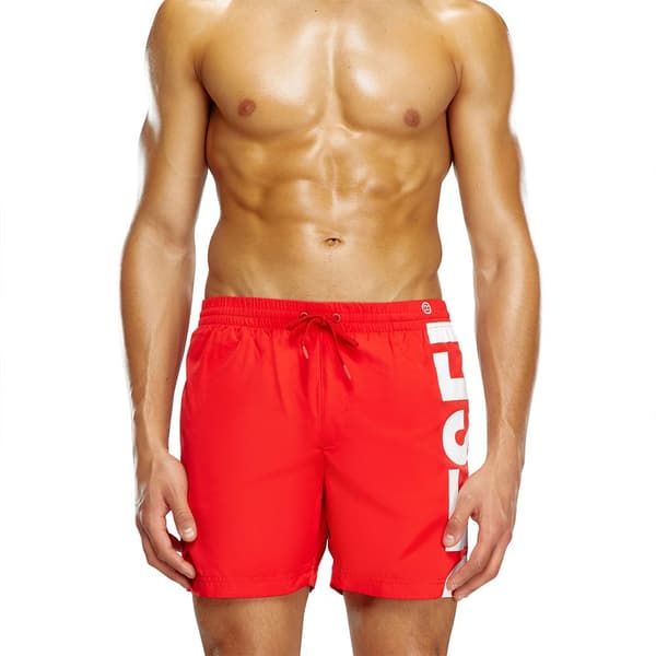 Diesel Bmbx Rio 41 Badeshorts Rød L Mand