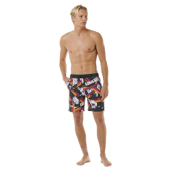 Rip Curl Surf Revival Hoffman Volley Simshorts Svart S Man