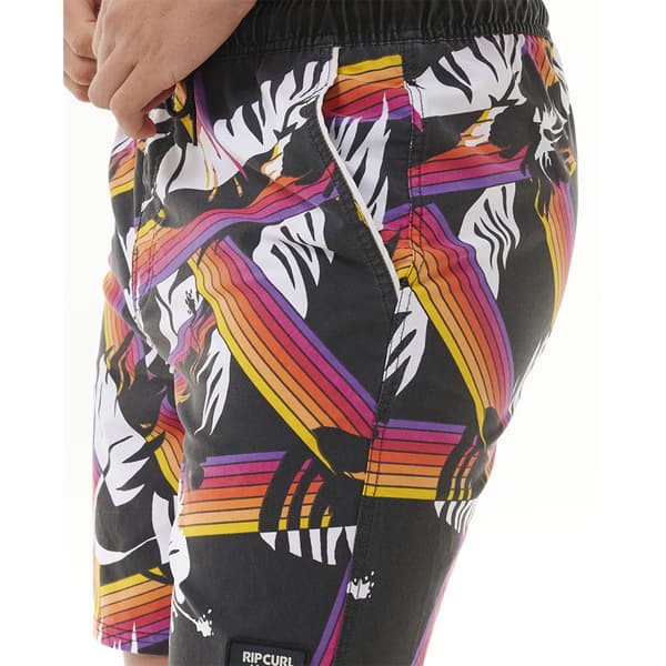 Rip Curl Surf Revival Hoffman Volley Simshorts Svart S Man