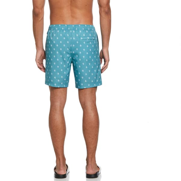 Original Penguin Volley Recycled Repete Simshorts Blå XL Man