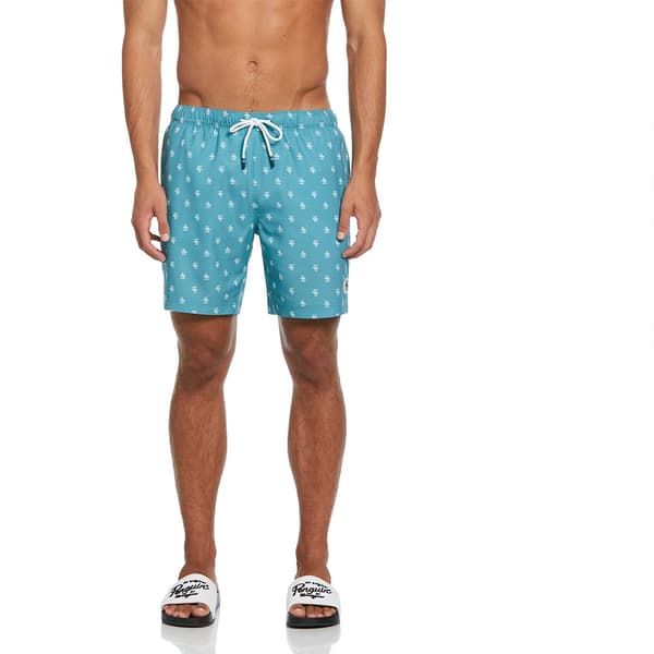 Original Penguin Volley Recycled Repete Simshorts Blå XL Man