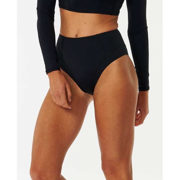 Rip Curl Mirage Ultimate High Cheeky Bikini Botten Svart 2XS Kvinna