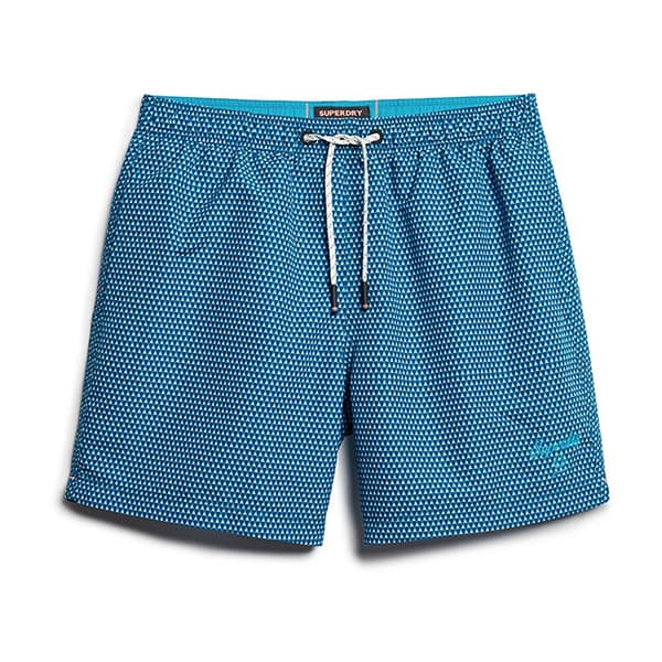 Superdry Printed 15´´ Badbyxor Blå S Man