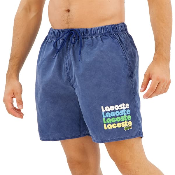 Lacoste Mh9826 Badebukser Blå L Mand
