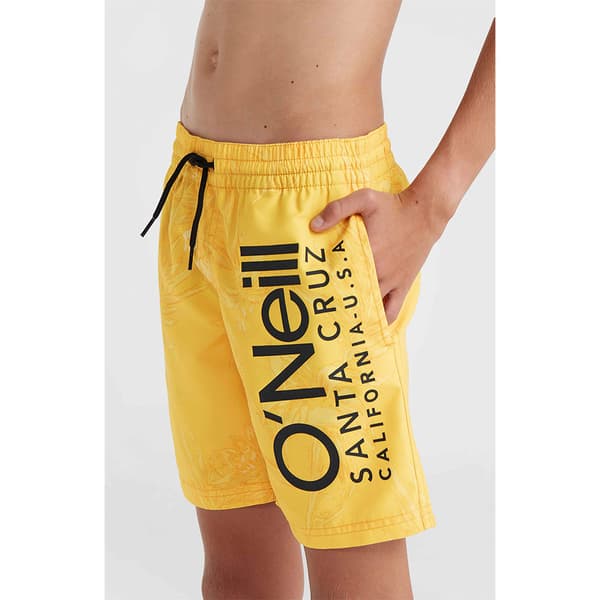 O´neill Mix&match Cali Floral 14´´ Badebukser Gul 9-10 Years Dreng