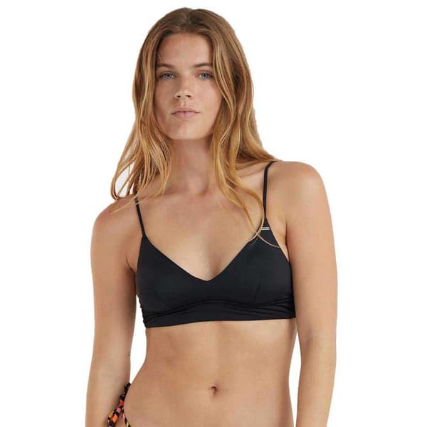 O´neill Wave Bikinitop Sort 34 Kvinde