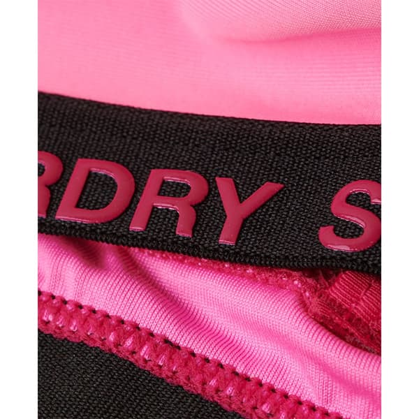 Superdry Elastic Bralette Bikinitopp Rosa S Kvinna