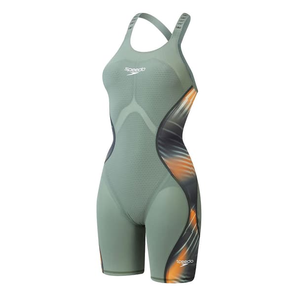 Speedo Fastskin Lzr Pure Intent 2.0 Kneeskin åben Ryg Konkurrencesvømmedragt  UK 23 Kvinde