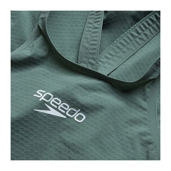 Speedo Fastskin Lzr Pure Intent 2.0 Kneeskin åben Ryg Konkurrencesvømmedragt  UK 23 Kvinde