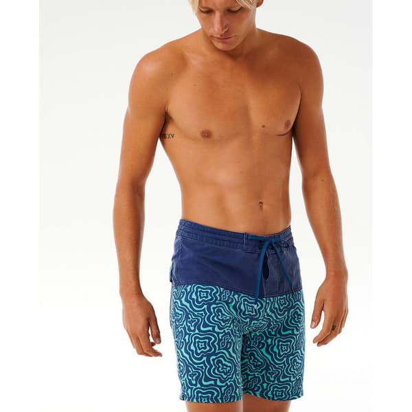 Rip Curl Mirage Downline Badebukser Blå 28 Mand