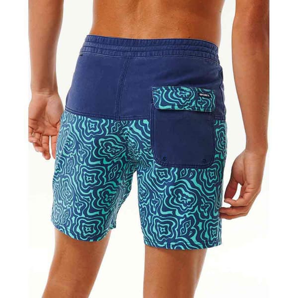 Rip Curl Mirage Downline Badebukser Blå 28 Mand