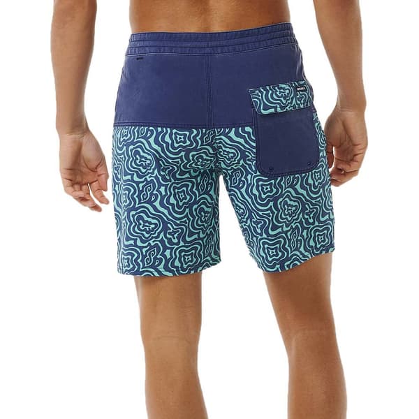 Rip Curl Mirage Downline Badebukser Blå 28 Mand