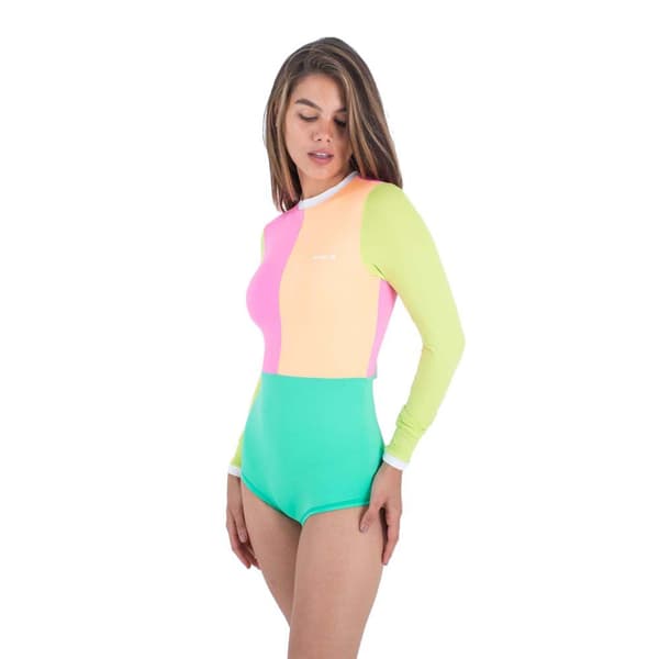 Hurley Around The Block Retro Badetøj Flerfarvet XS Kvinde