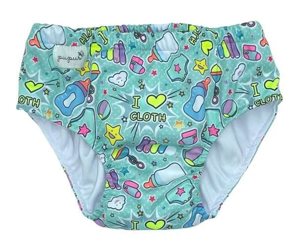 Simblöja, badbyxor DJ BOBO 2XL 20-25kg / 44-55lb