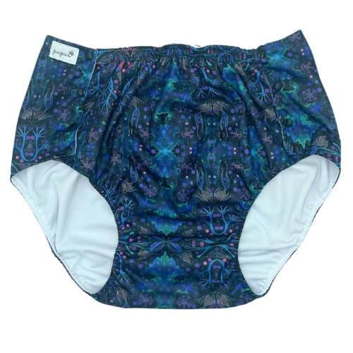 Vandtætte badebukser til voksne - NEON SPLASH S/M/L