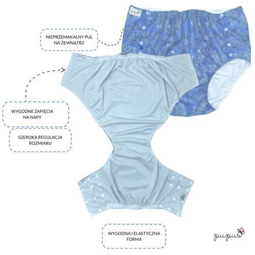 Vandtætte badebukser til voksne - NEON SPLASH S/M/L