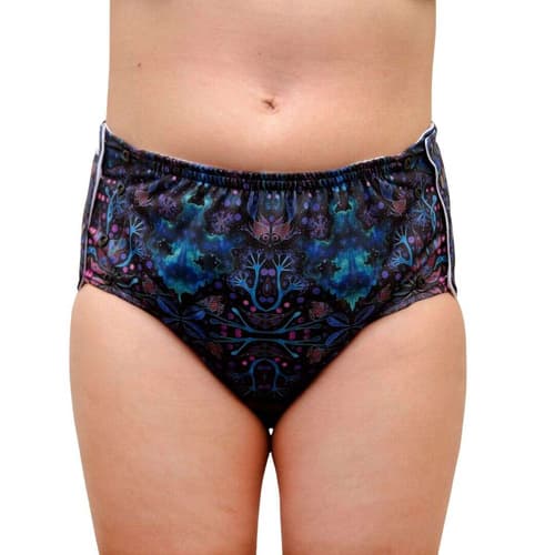 Vandtætte badebukser til voksne - NEON SPLASH S/M/L
