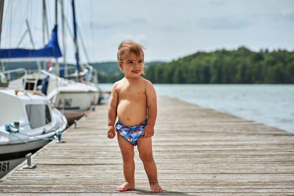 Uimavaippa, uimahousut "Päivä metsässä" L 13-16kg / 28-35lb