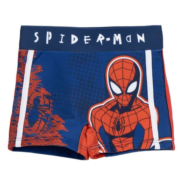 Badbyxor för Barn Spider-Man Mörkblå - 6 år