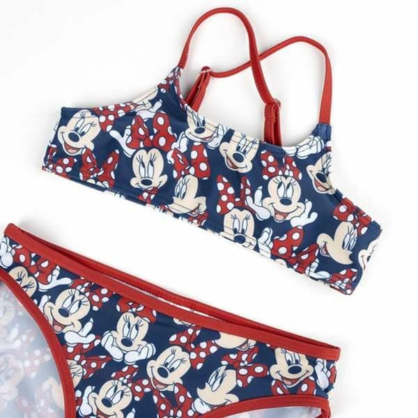 Bikinialaosa Tytöille Minnie Mouse Punainen - 6 vuotta