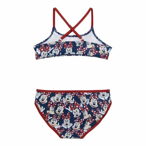 Bikinialaosa Tytöille Minnie Mouse Punainen - 6 vuotta