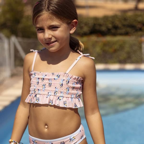 Bikini Bluey Lyse Rosa - 3 År