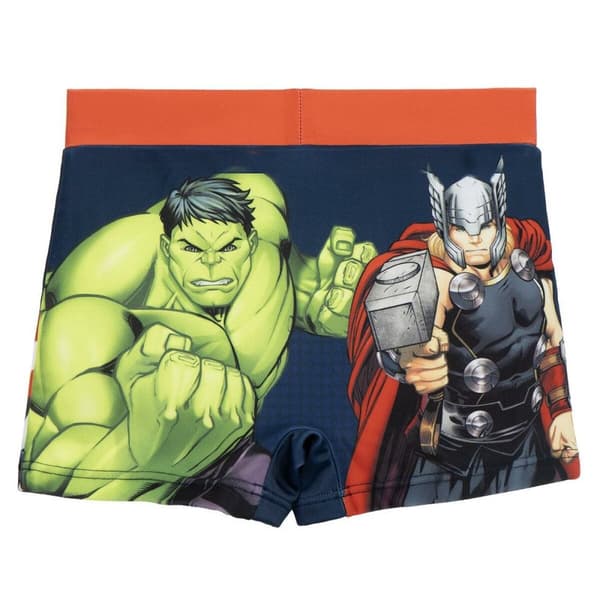 Drengebadebukserne The Avengers Mørkeblå - 8 år