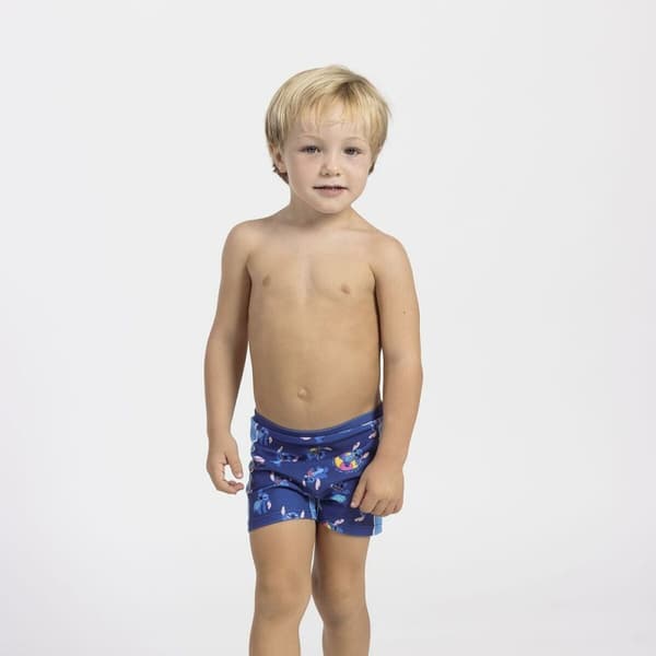 Drengebadebukserne Stitch Mørkeblå - 5 år