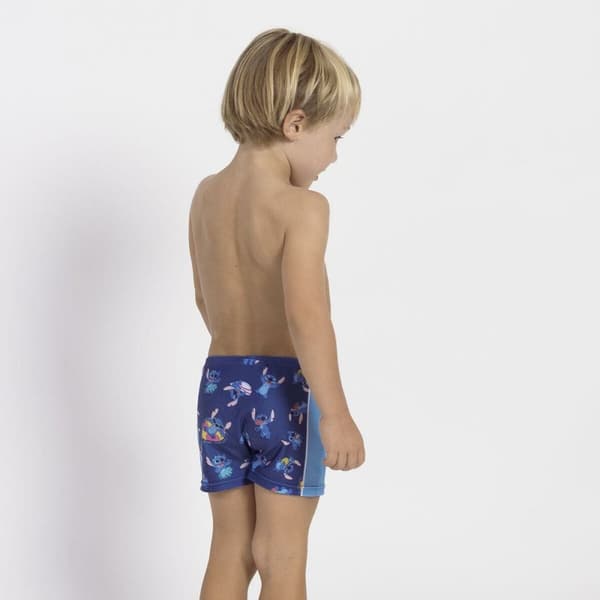 Drengebadebukserne Stitch Mørkeblå - 5 år