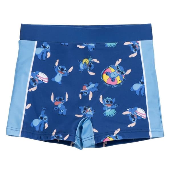 Drengebadebukserne Stitch Mørkeblå - 5 år