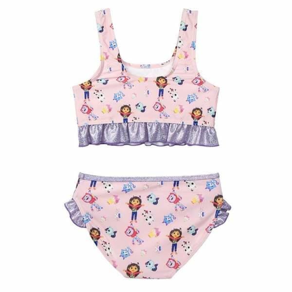 Bikini Gabby's Dollhouse Pinkki - 2 vuotta