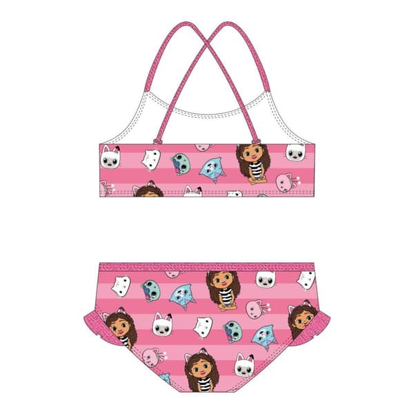 Bikini Gabby's Dollhouse Rosa - 5 år