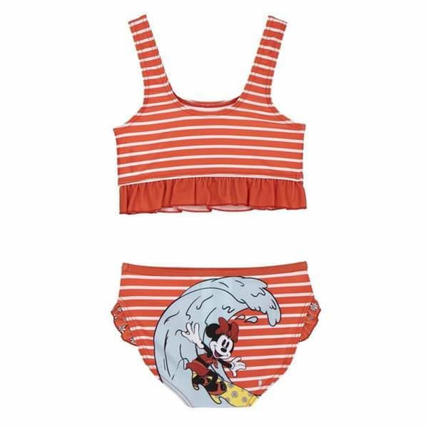 Bikini Minnie Mouse Rød - 3 år