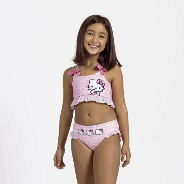 Bikini Hello Kitty Lyse Rosa - 4 År