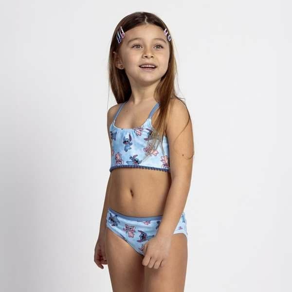 Bikini Stitch Blå - 6 År