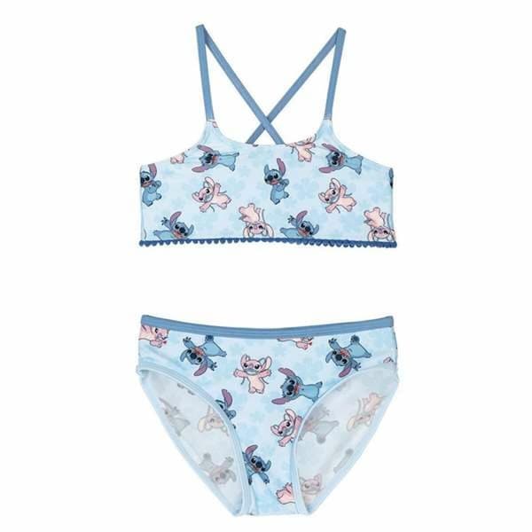 Bikini Stitch Blå - 6 År