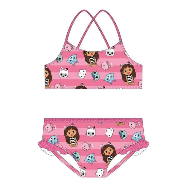 Bikini Gabby's Dollhouse Pinkki - 5 vuotta