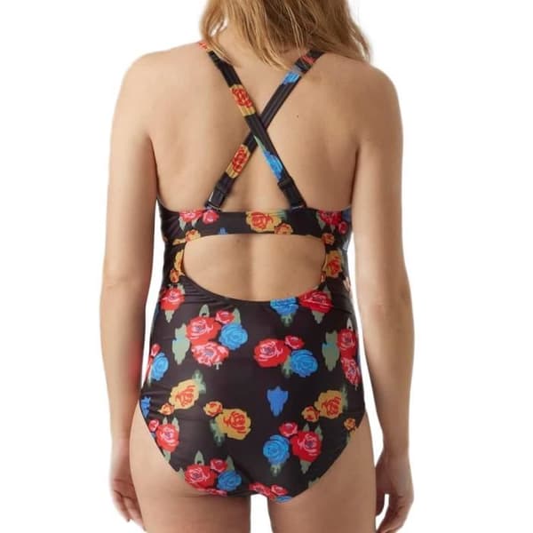 Graviditetsbikini Svart Kvinna Mamalicious Båge Blomma