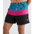 Miniatyrbild 3 av 3: Shorts för män O'neill Frame Block - Röd multi-randig - REPREVE® återvunnen tyg