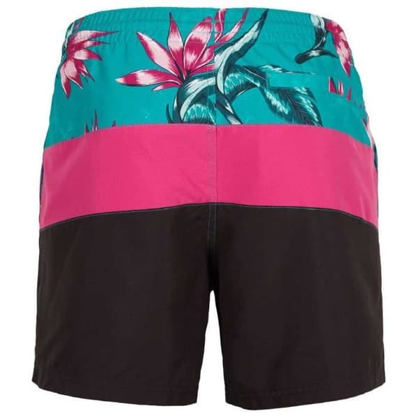 Shorts för män O'neill Frame Block - Röd multi-randig - REPREVE® återvunnen tyg