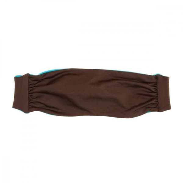 Reversibel Bikini Bandeau - Nana Cara - Turkos/Brown - Dam