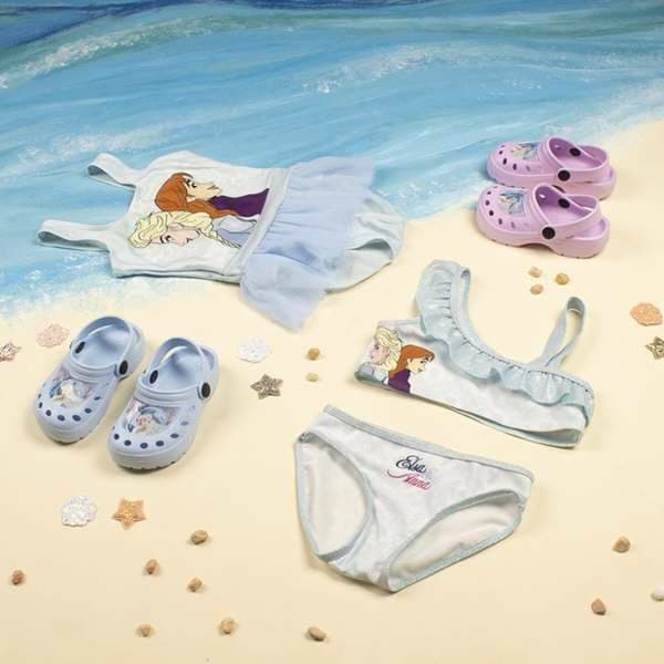 Bikinibukser For Jenter Frozen Lyse Blå + 8 år