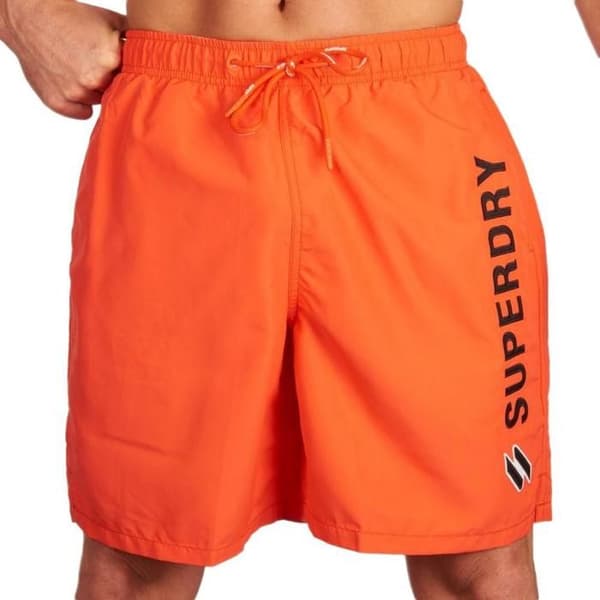 Baddräkt - Superdry - M3010187A VQH - Havana Orange - Herr - XL