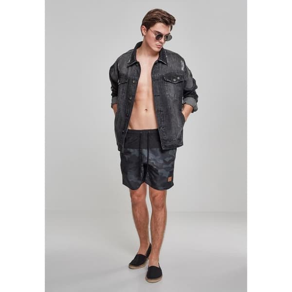 Badbyxor - URBAN CLASSICS - Basic - Stora storlekar - Svart - Herr