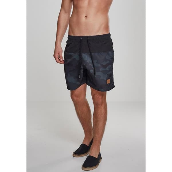 Badbyxor - URBAN CLASSICS - Basic - Stora storlekar - Svart - Herr